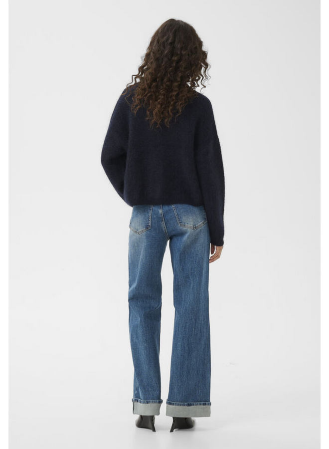 Gestuz Sara HW Wide Jeans NOOS Washed Mid
