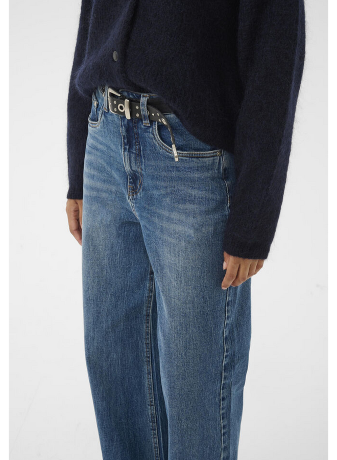 Gestuz Sara HW Wide Jeans NOOS Washed Mid