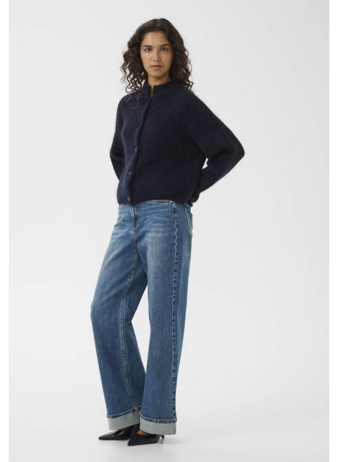 Gestuz Sara HW Wide Jeans NOOS Washed Mid