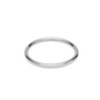 Pico Ray Bangle 6mm Silver Plated