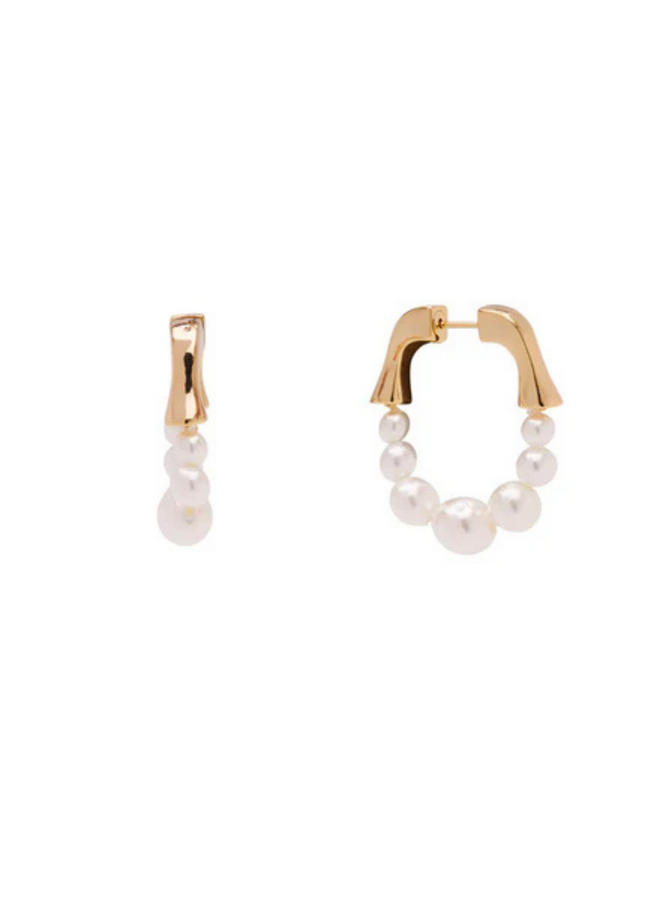 Pico Phoebe Hoops Pearl