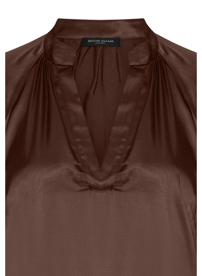 Bruuns Bazaar Korthalsia Winy Blouse Chestnut