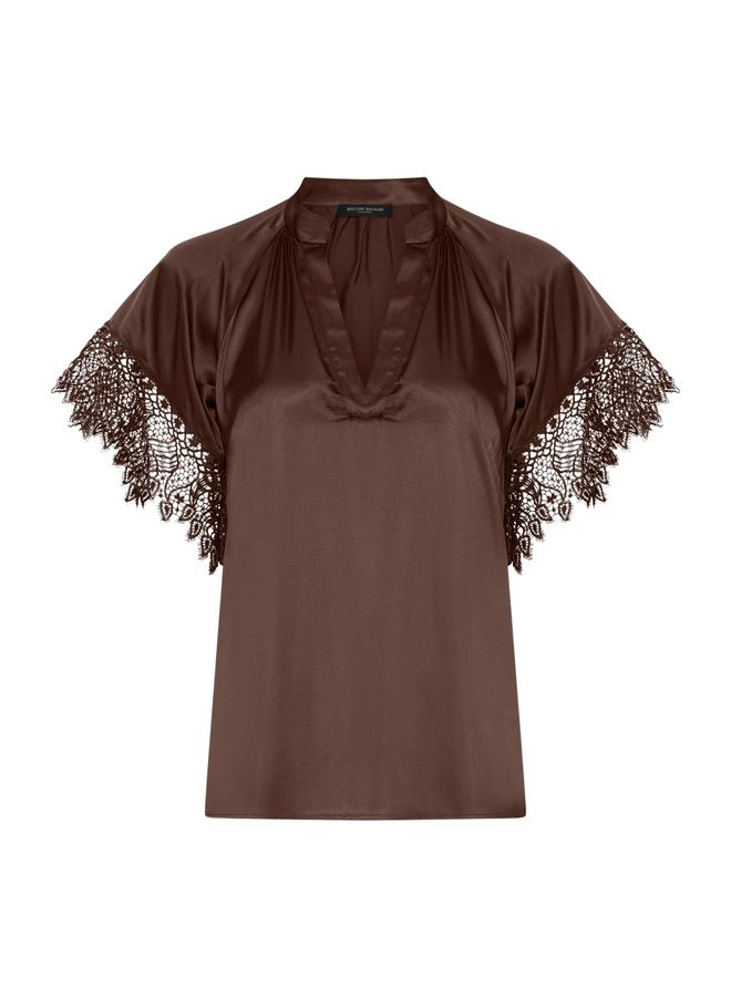 Bruuns Bazaar Korthalsia Winy Blouse Chestnut