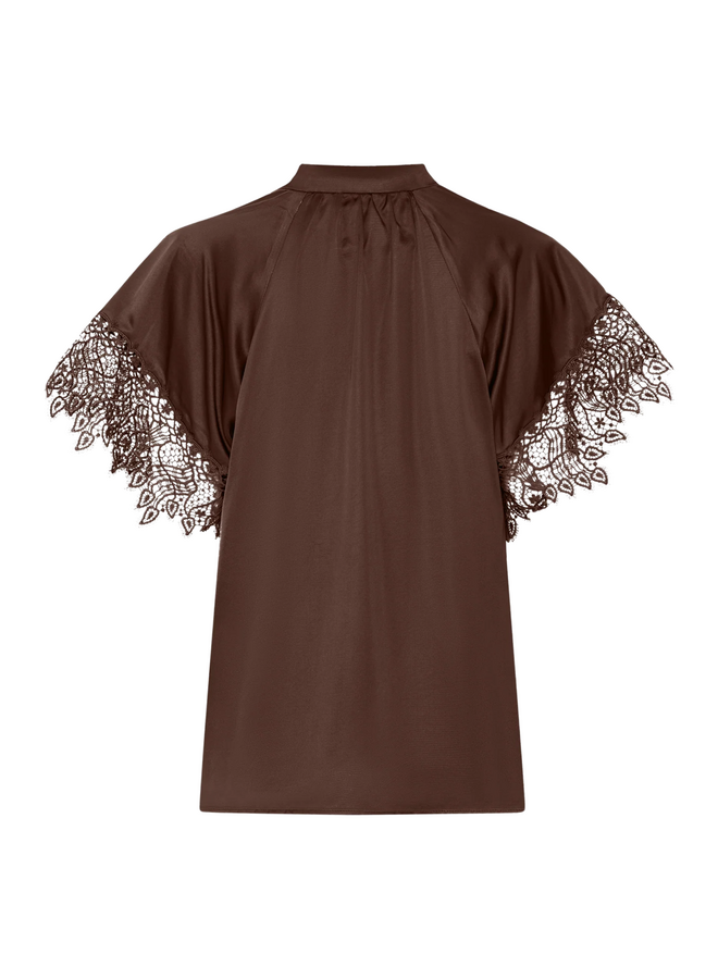 Bruuns Bazaar Korthalsia Winy Blouse Chestnut