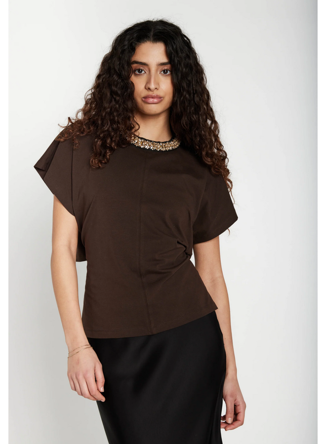 Bruuns Bazaar Alnus Verena Blouse Chestnut