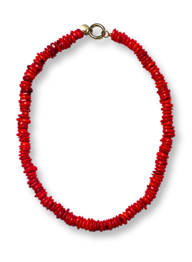 Bonnie Studios Flint Red Necklace