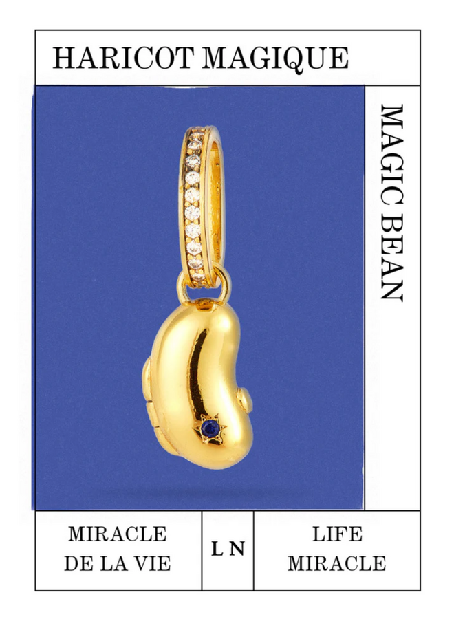 Les Néréides Gold Magic Bean Pendant