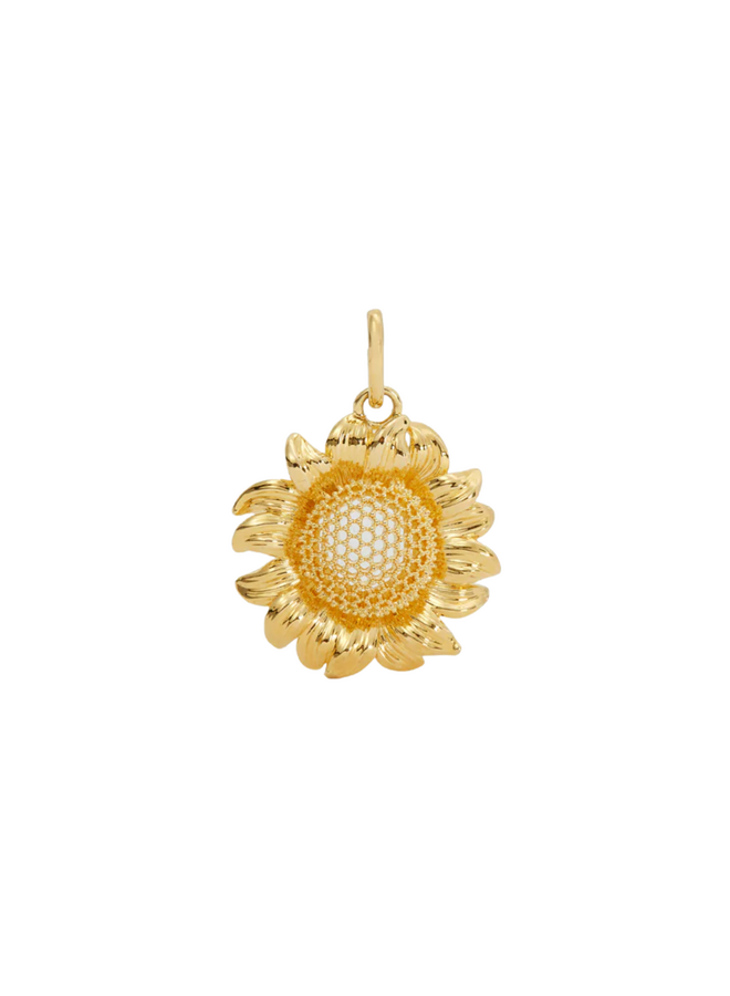 Les Néréides Golden sunflower pendant