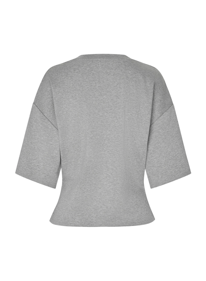Second Female Missouri Tee Mid Grey Melange