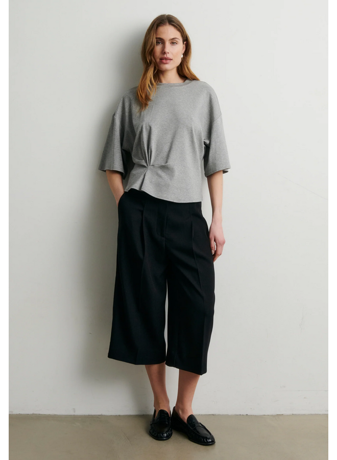 Second Female Missouri Tee Mid Grey Melange