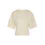 Neo Noir Asha Boxy Tee Butter Yellow