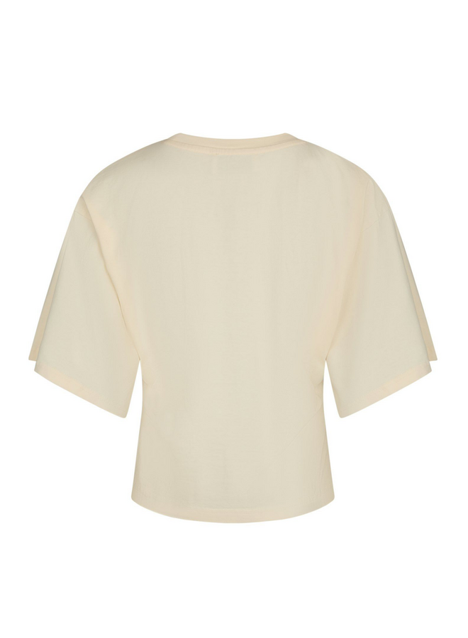 Neo Noir Asha Boxy Tee Butter Yellow