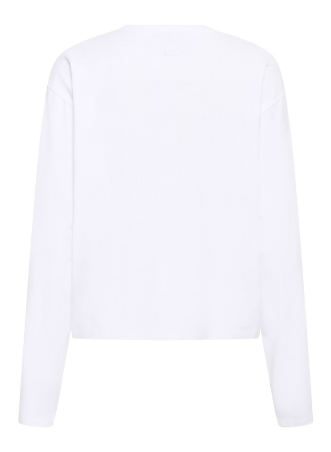 Gestuz Tima Longsleeve Tee NOOS Bright White