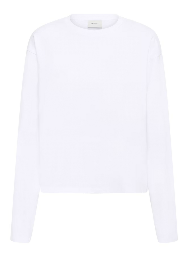 Gestuz Tima Longsleeve Tee NOOS Bright White