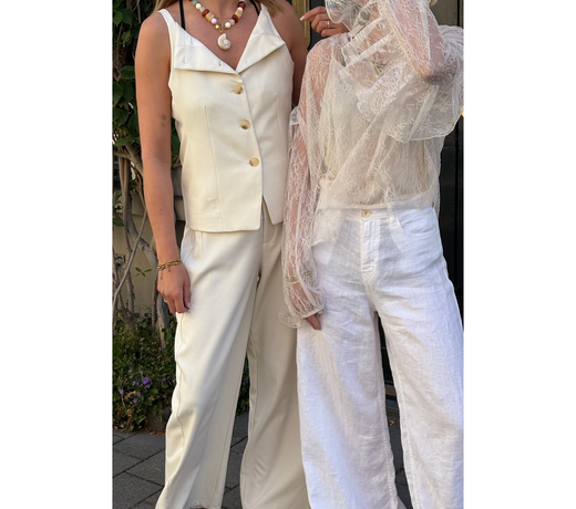 Lieke en Steef in All White