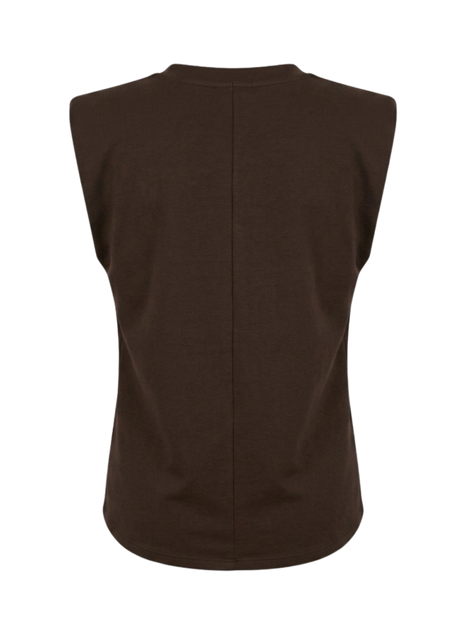 Azulae Sophia T-Shirt Ganache Dark Brown
