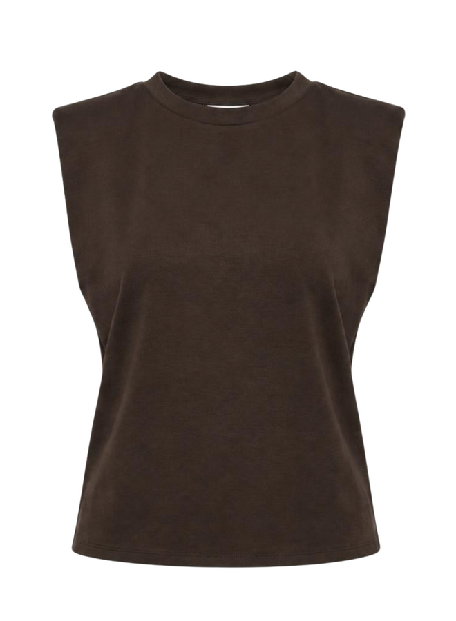 Azulae Sophia T-Shirt Ganache Dark Brown