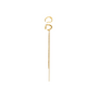 Pilgrim EVON ear cuff, 2-in-1 set, gold-plated