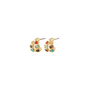 Pilgrim LONNIE earrings gold-plated/multi