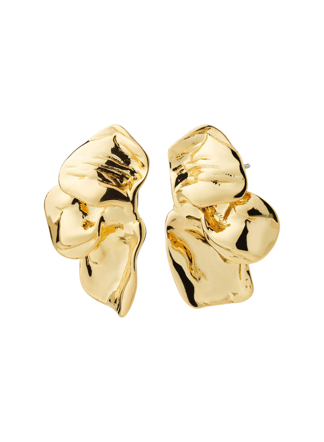Pilgrim SOLARI earrings gold-plated
