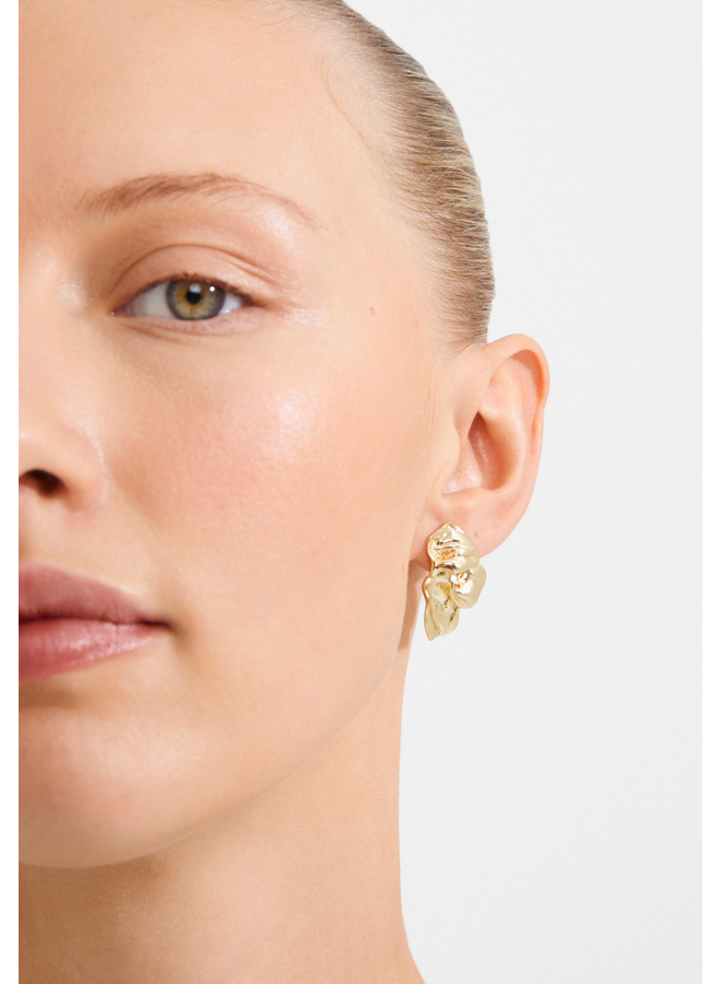 Pilgrim SOLARI earrings gold-plated