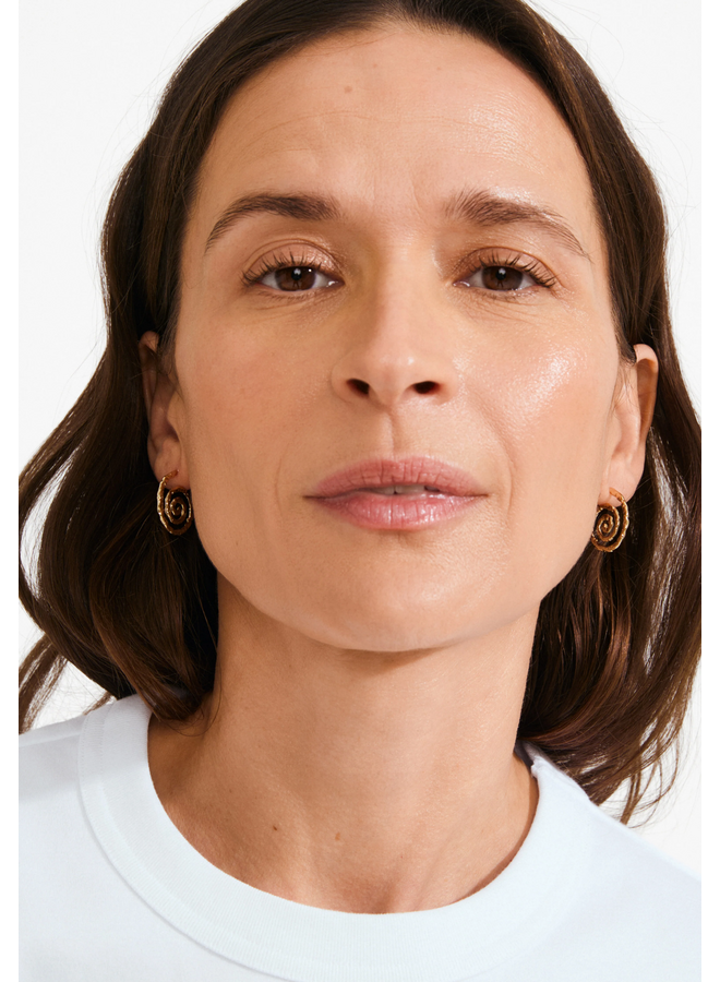Pilgrim STILL earrings gold-plated