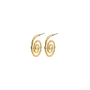 Pilgrim STILL earrings gold-plated
