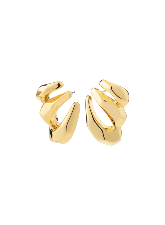 Pilgrim PRESENCE earrings gold-plated