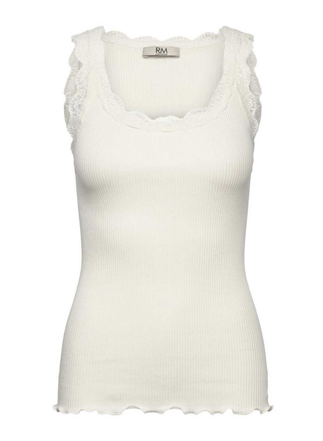 Rosemunde Balta Modal U-Neck Top Ivory