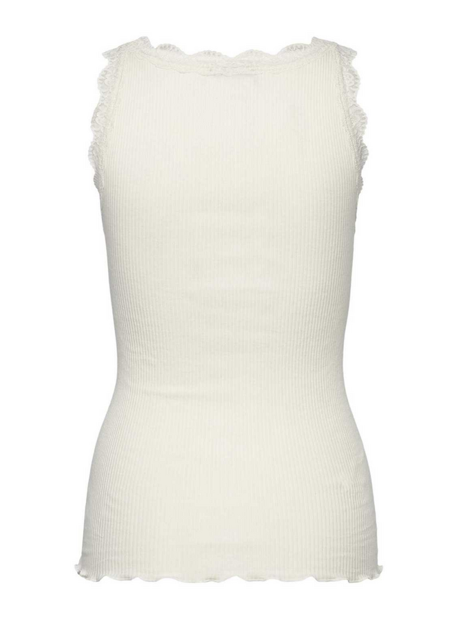 Rosemunde Balta Modal U-Neck Top Ivory