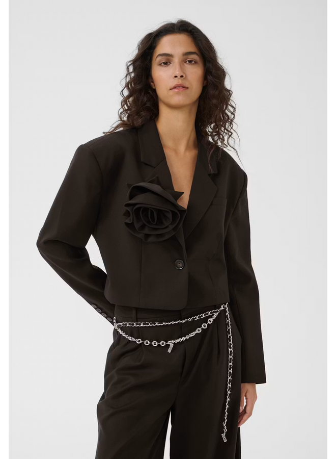 Gestuz Paula Short Blazer Ganache