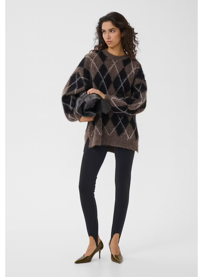 Gestuz Lyrose Strap Leggings Black