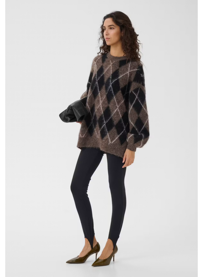 Gestuz Lyrose Strap Leggings Black