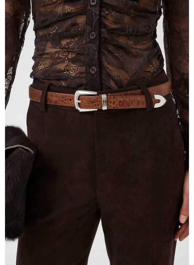 Gestuz Crolina Belt Cognac