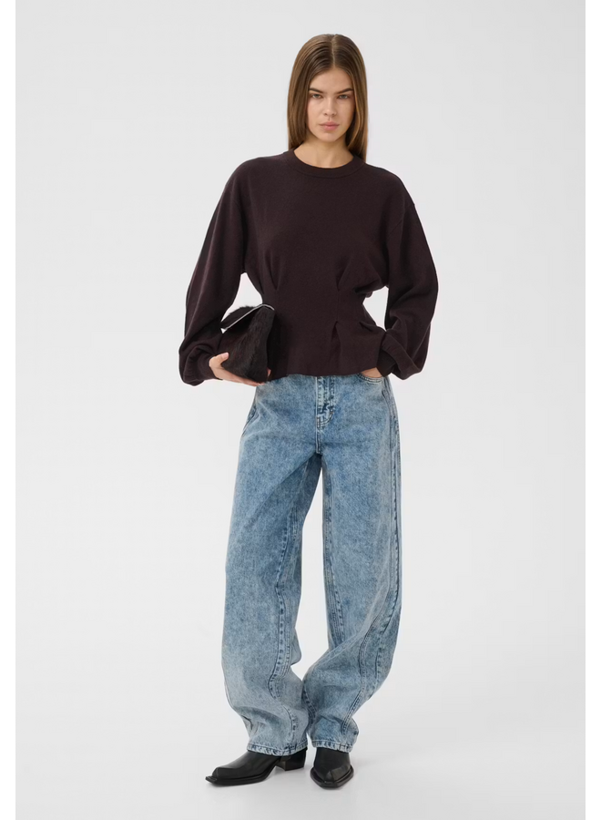 Gestuz Mawi HW Ballon Jeans Light Blue Acid Wash
