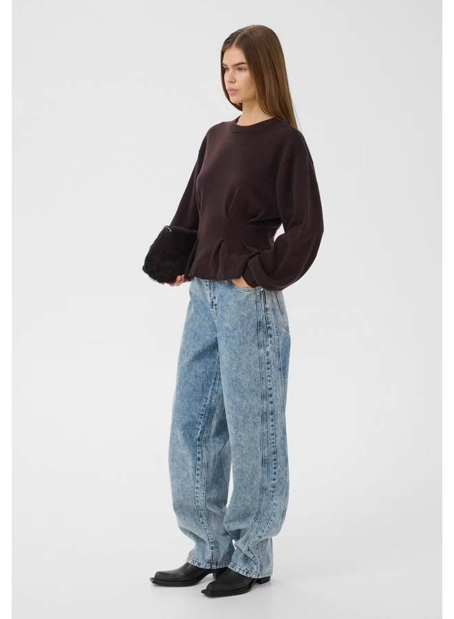 Gestuz Mawi HW Ballon Jeans Light Blue Acid Wash