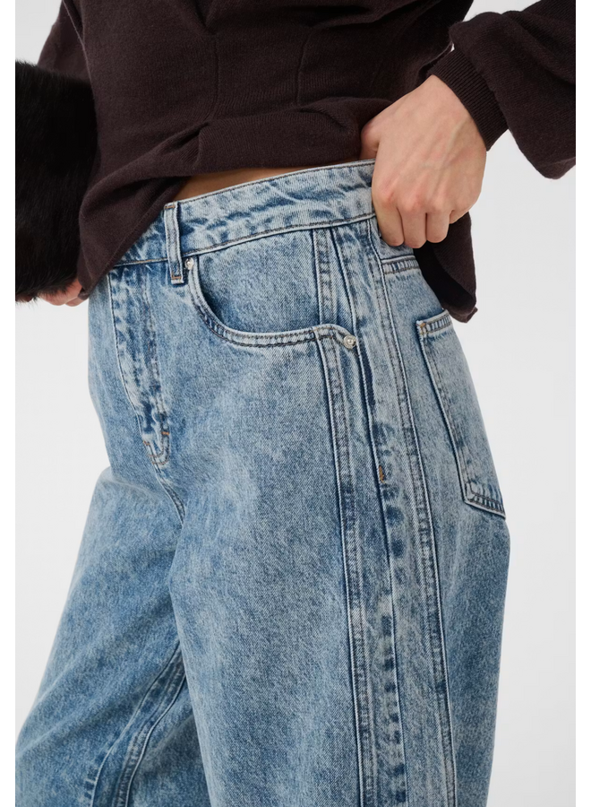 Gestuz Mawi HW Ballon Jeans Light Blue Acid Wash
