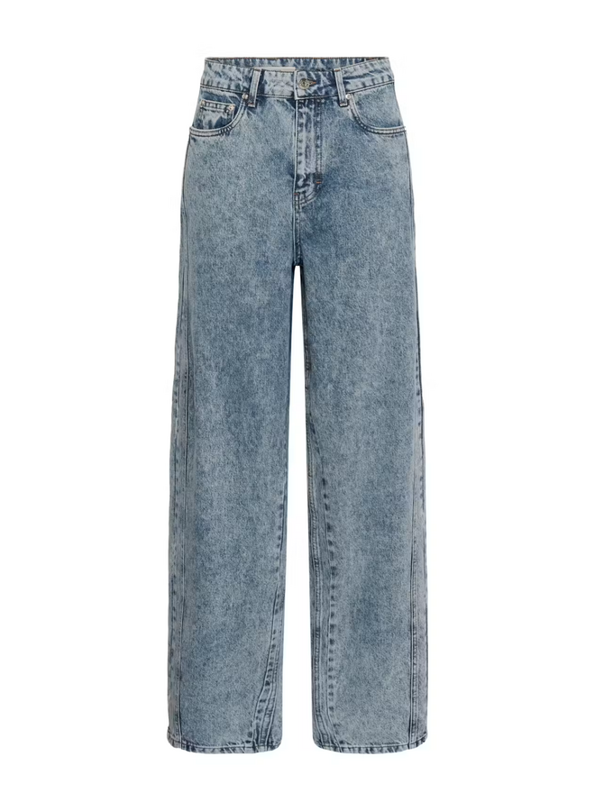 Gestuz Mawi HW Ballon Jeans Light Blue Acid Wash