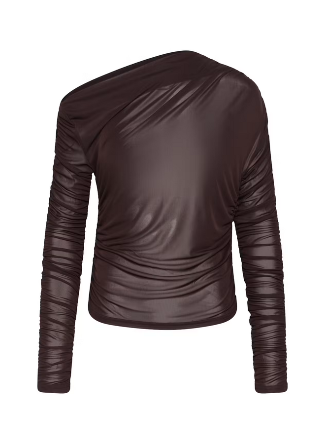 Gestuz Svedae Longsleeve Top Deep Plum