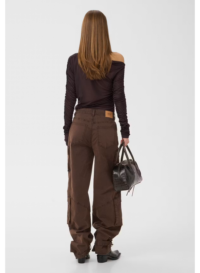 Gestuz Svedae Longsleeve Top Deep Plum