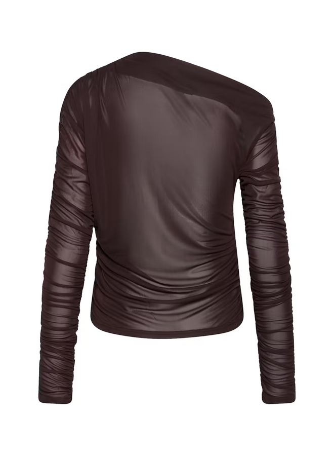 Gestuz Svedae Longsleeve Top Deep Plum