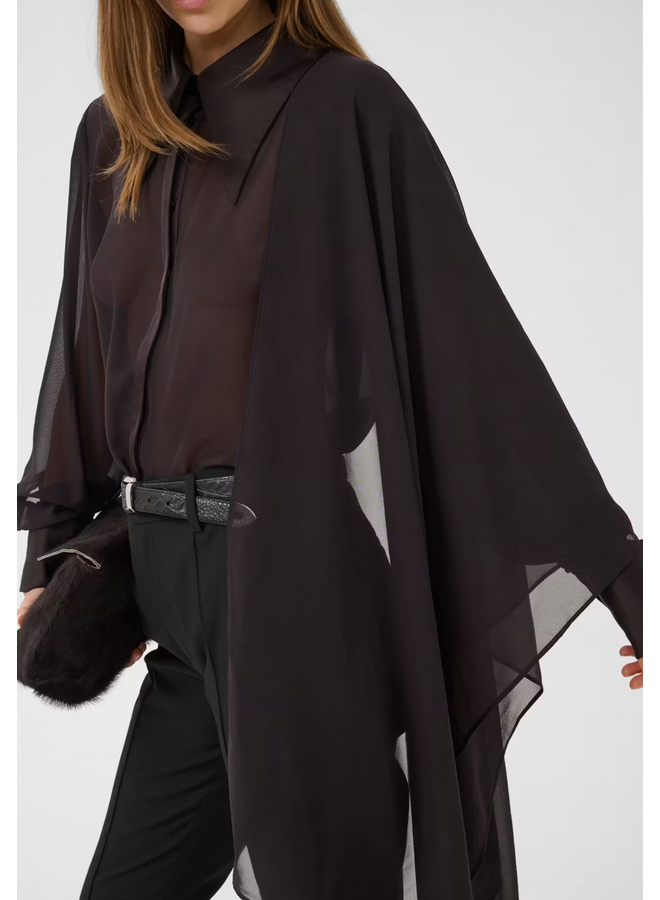 Gestuz Lynne Scarf Shirt Ganache