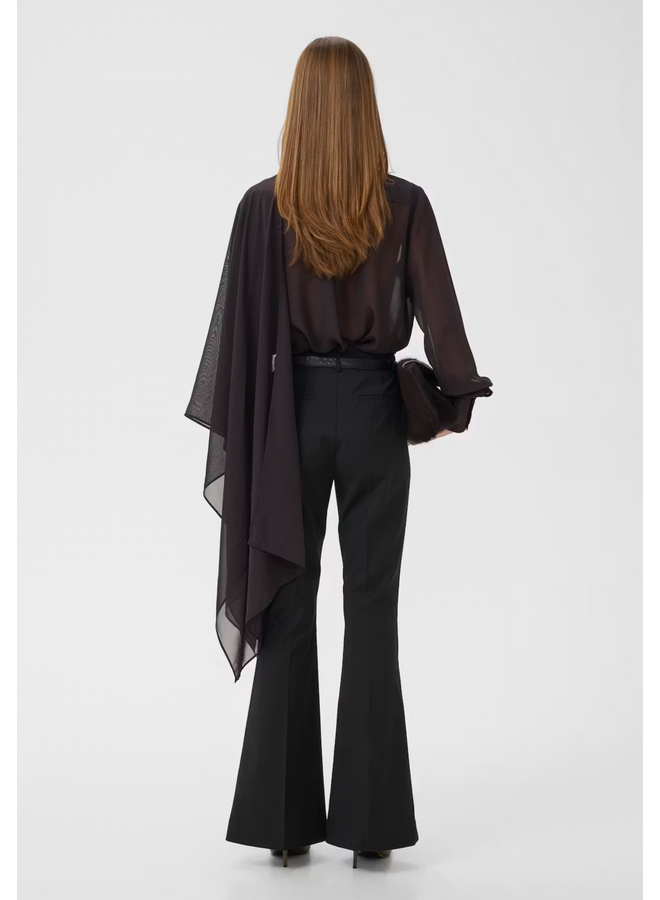 Gestuz Lynne Scarf Shirt Ganache