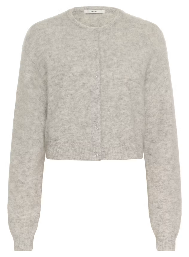 Gestuz Debbie Cardigan NOOS Light Grey Melange