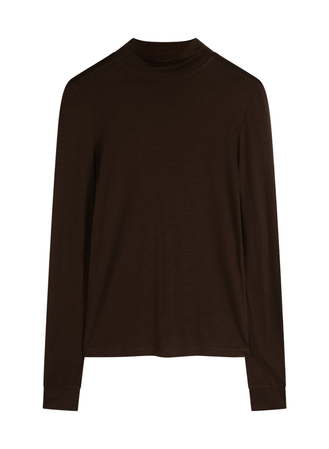 Azulae Willemijn Longsleeve T-Shirt Brown