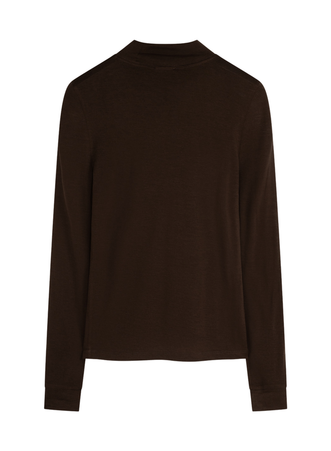 Azulae Willemijn Longsleeve T-Shirt Brown