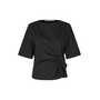 Second Female Arkai Drape Tee Black