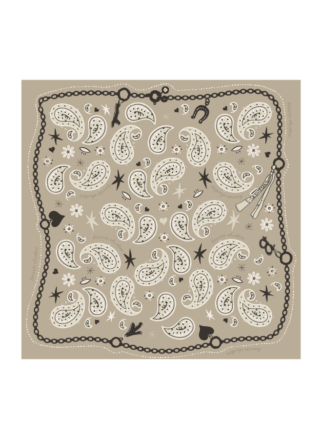 Bonnie Studios Farm Scarf Beige