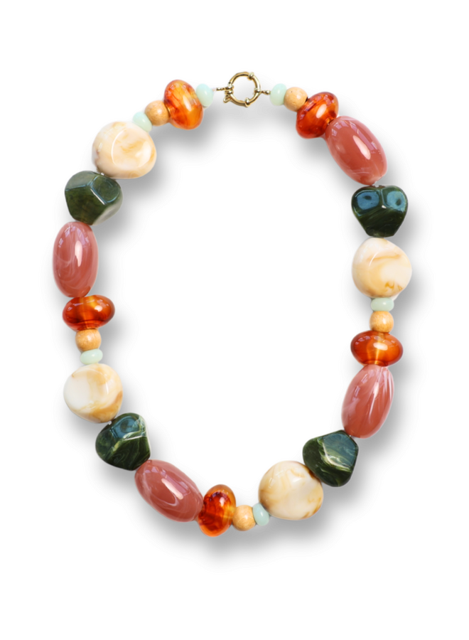 Bonnie Studios Candy Garden Necklace GROEN
