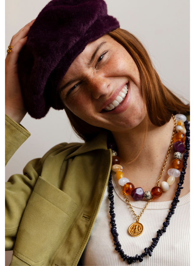 Bonnie Studios Candy Soft Fall Necklace PAARS